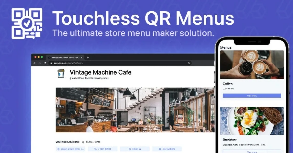 66qrmenu_SAAS script