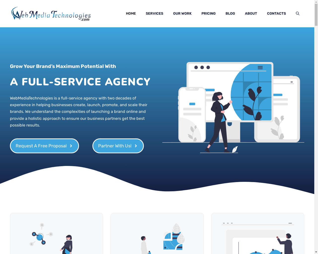 B2B SAAS Fully Service Digital Agency