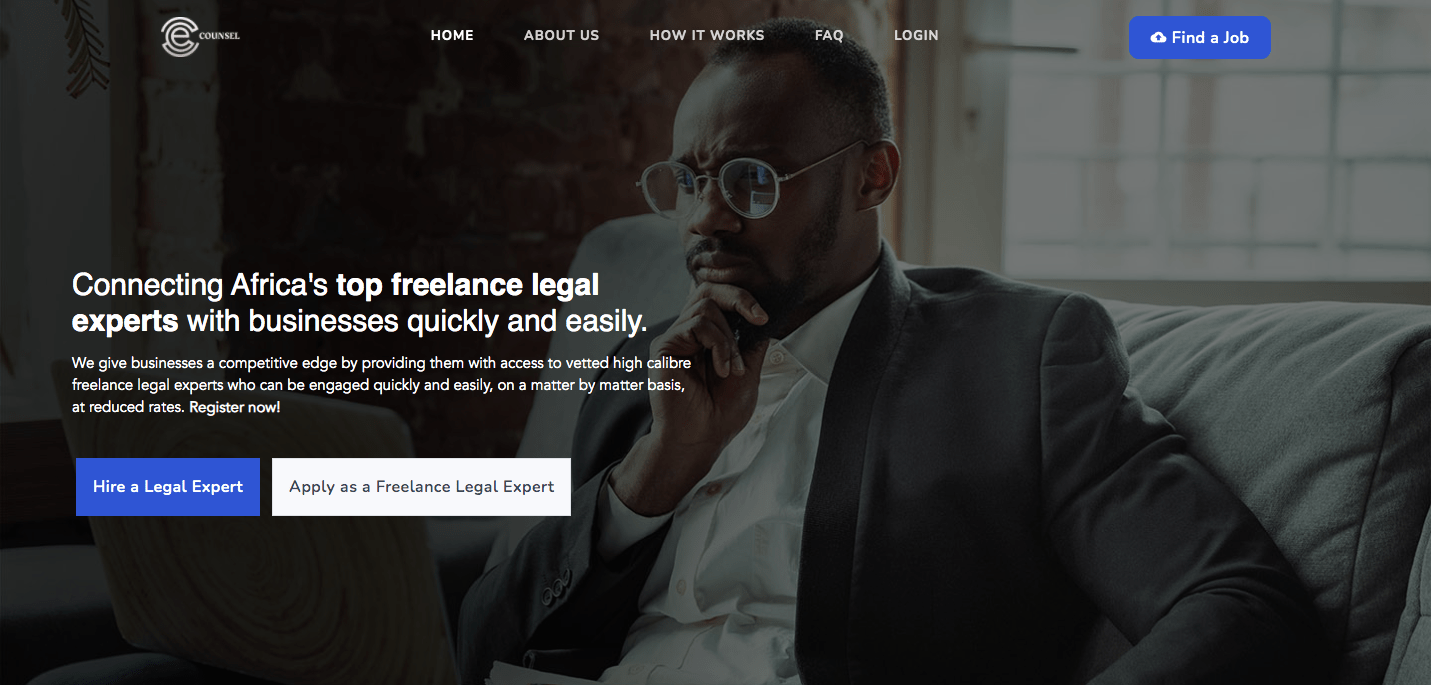 SAAS business for sale ecounsel.com.ng