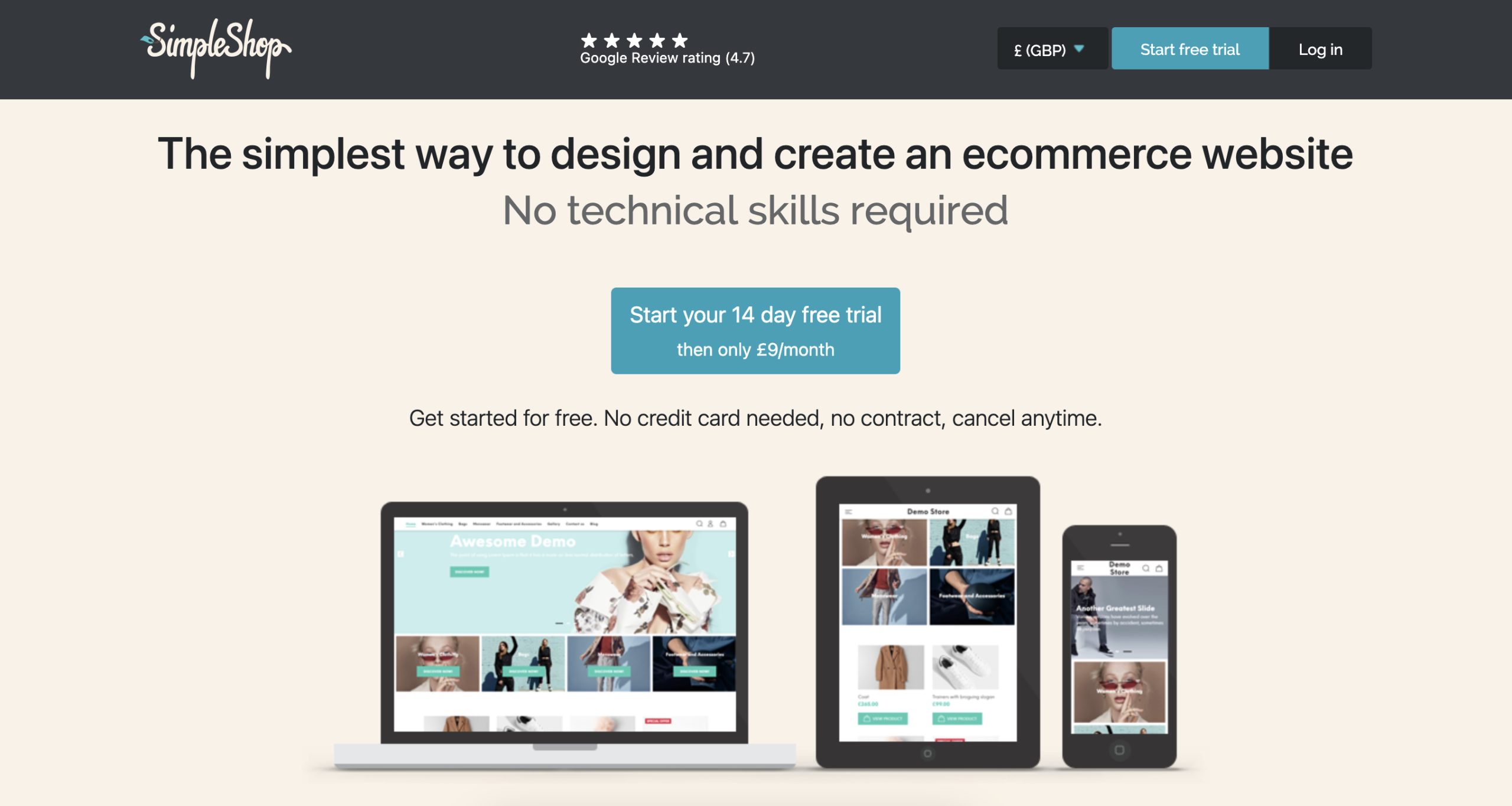 SAAS business for sale-SimpleShop featured image