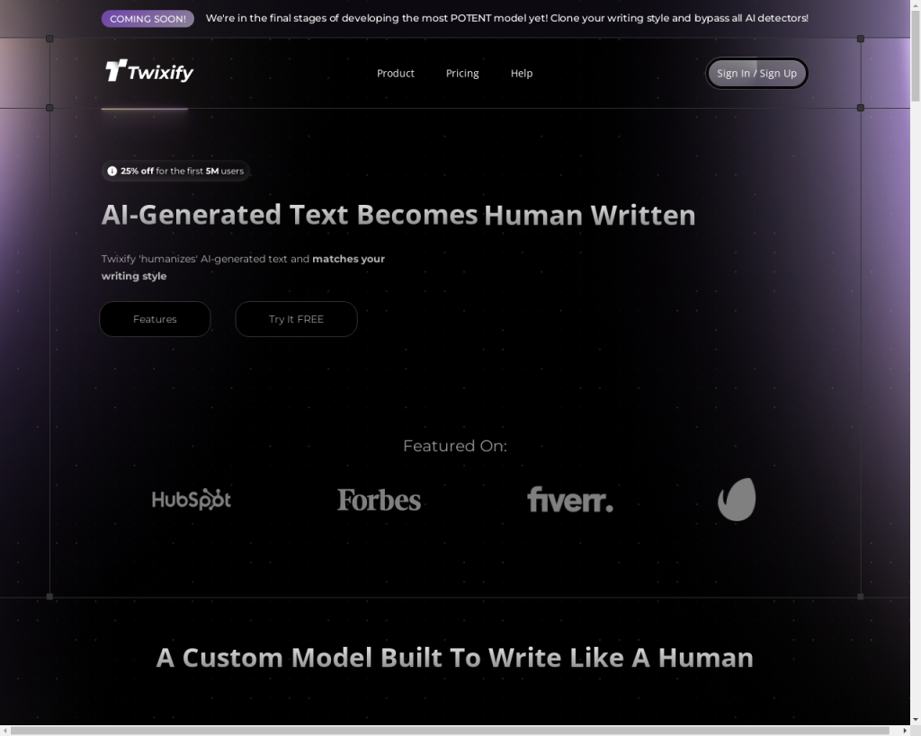 SAAS business for sale-Twixify featured image